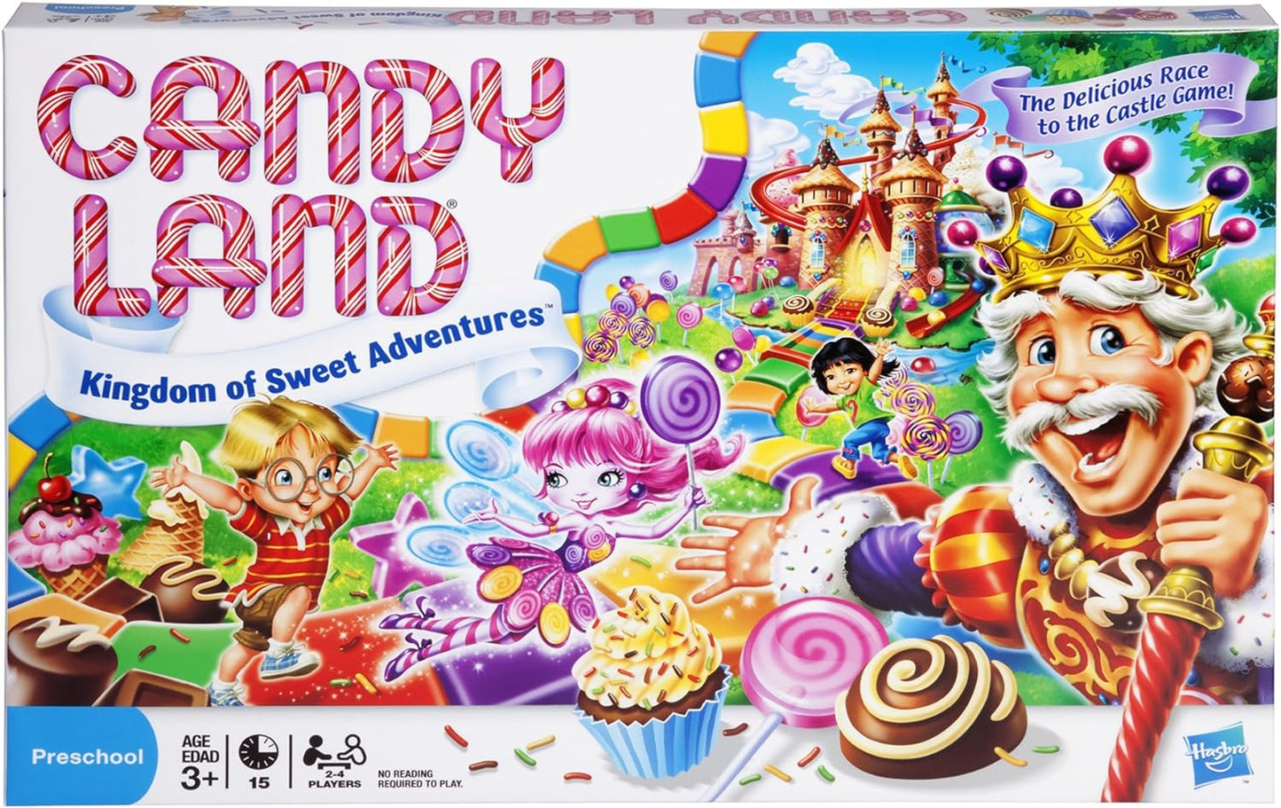 Hasbro Gaming Candy Land Kingdom Of Sweet Adventures Board Game