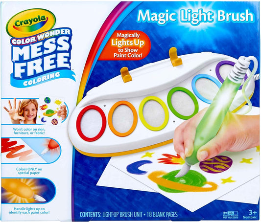 Crayola Color Wonder Magic Light Brush, Mess Free Painting