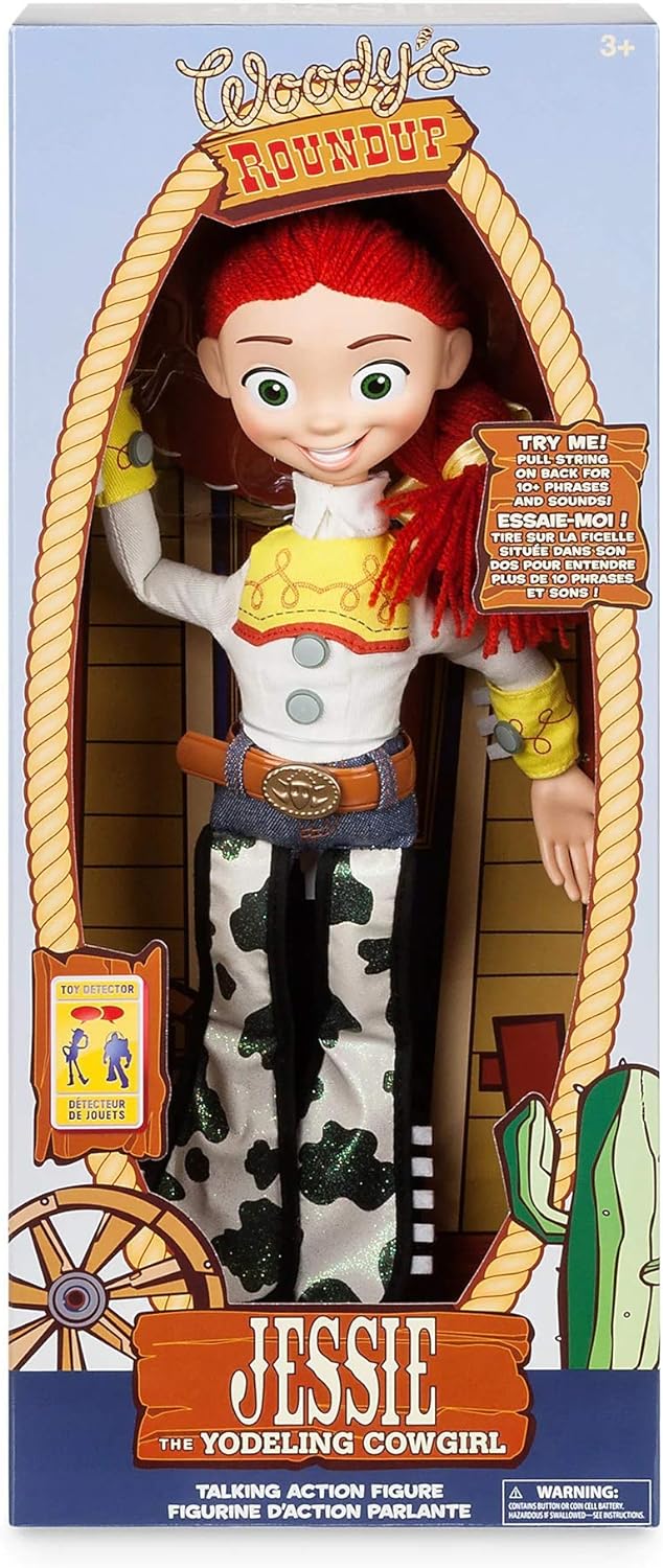 Jessie Interactive Talking Action Figure, 15 Inches Features