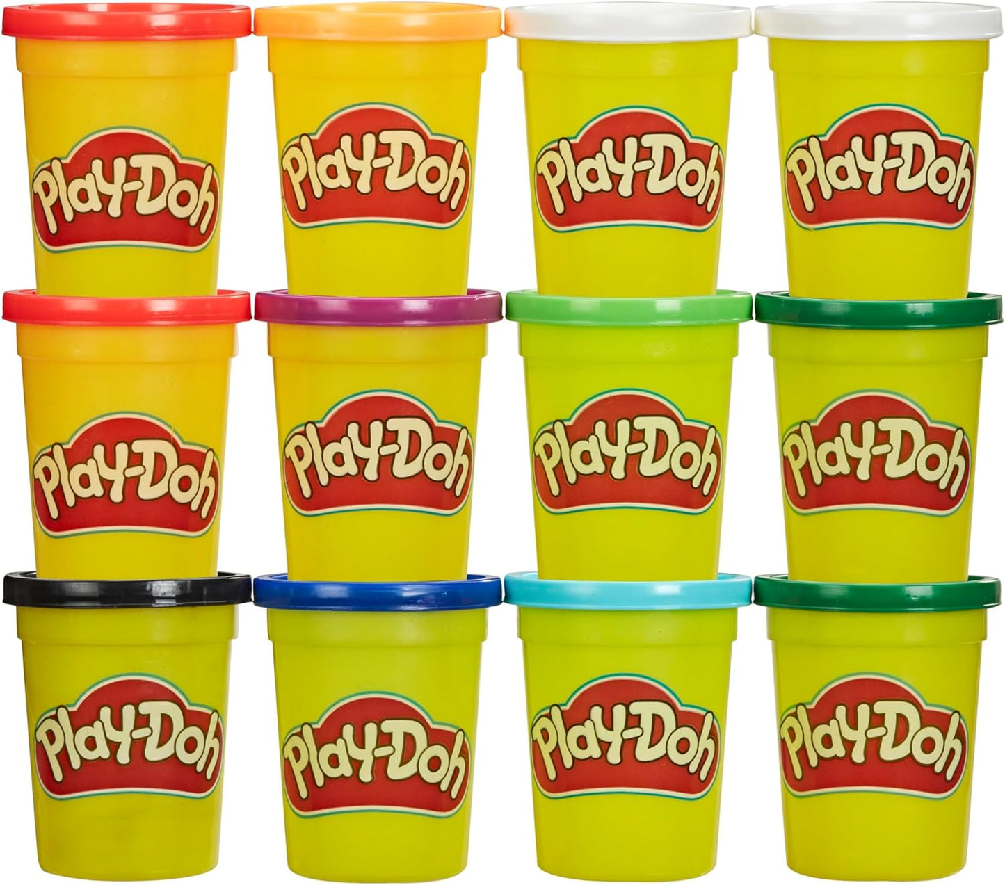 Play-Doh Bulk Jewel Colors 12-Pack of Modeling Compound