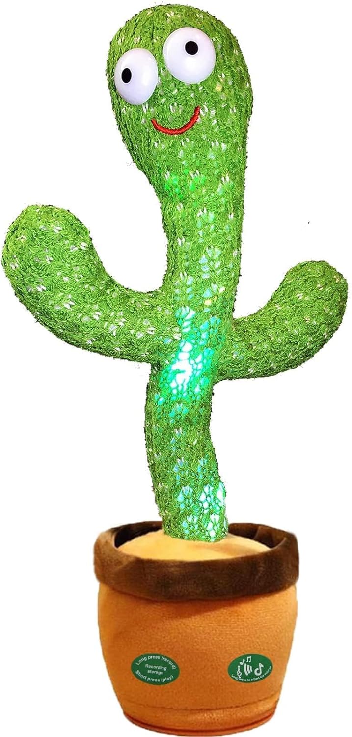 Pbooo Dancing Talking Cactus Mimicking Toy