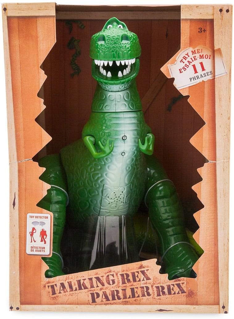 Official Rex Interactive Taking Action Figure 12 Inch