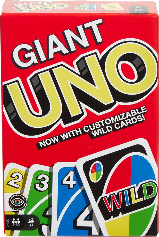 Mattel Games Giant UNO Official Card Game