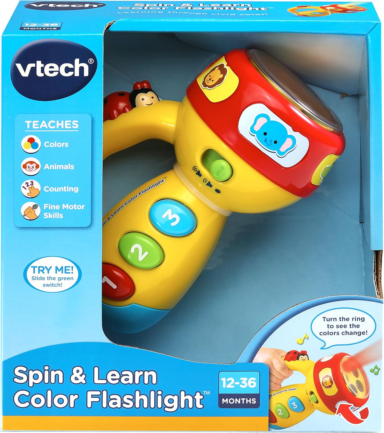 VTech Spin and Learn Color Flashlight